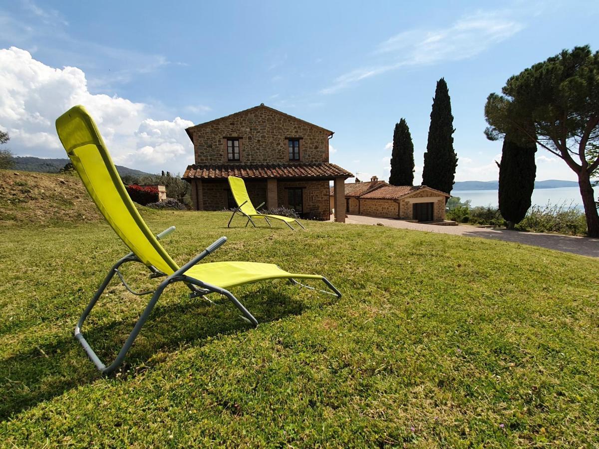 Antico Casale Tiravento Lejlighedshotel Passignano sul Trasimeno Eksteriør billede