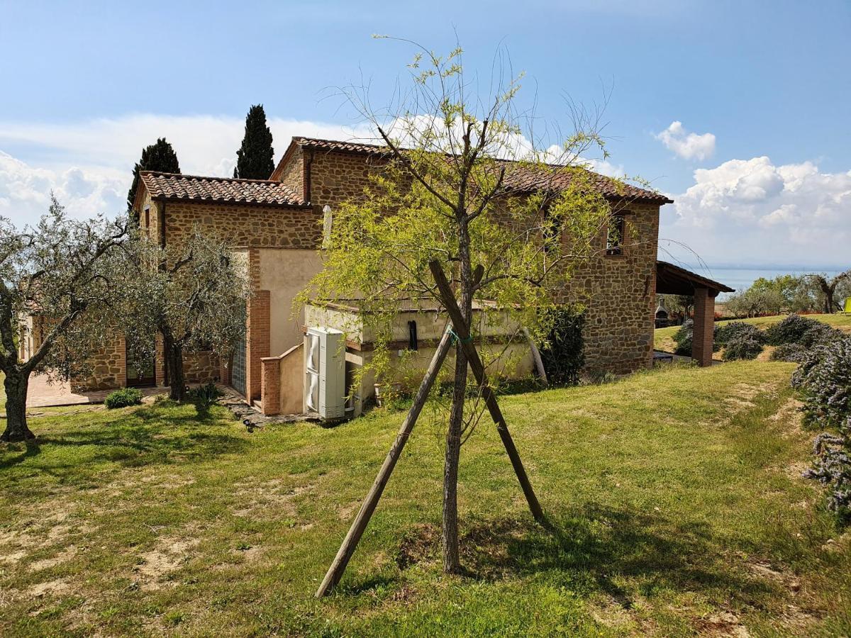Antico Casale Tiravento Lejlighedshotel Passignano sul Trasimeno Eksteriør billede