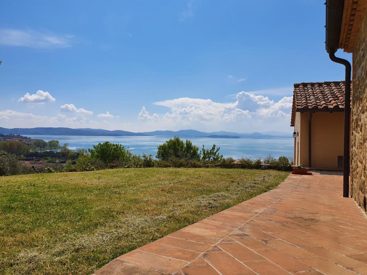 Antico Casale Tiravento Lejlighedshotel Passignano sul Trasimeno Eksteriør billede