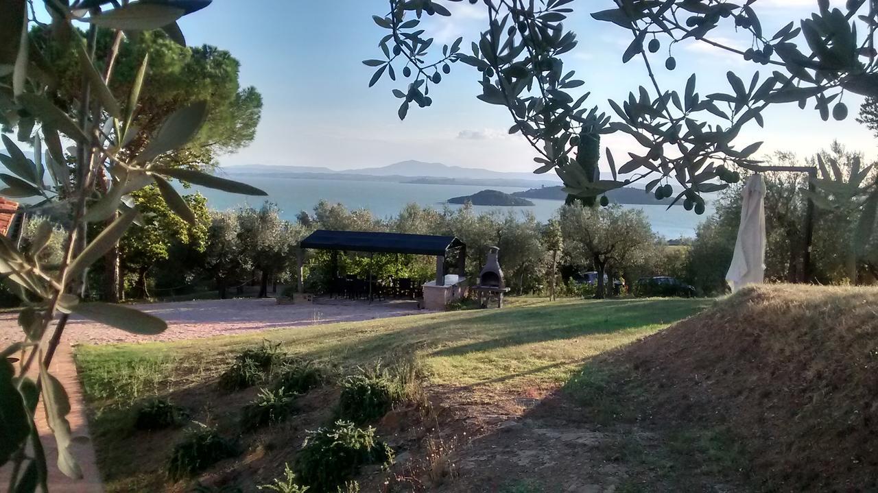 Antico Casale Tiravento Lejlighedshotel Passignano sul Trasimeno Eksteriør billede