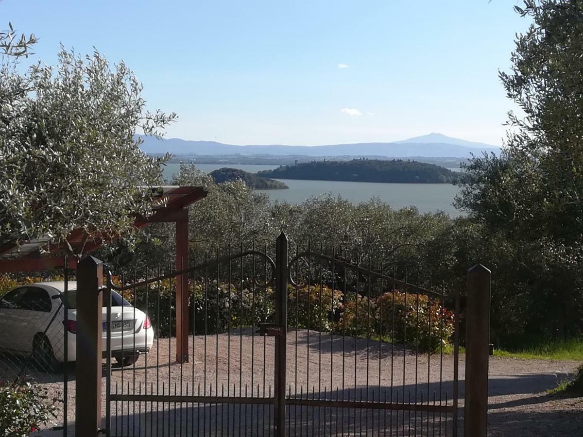 Antico Casale Tiravento Lejlighedshotel Passignano sul Trasimeno Eksteriør billede